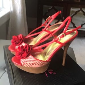 Anne Michelle red heels.